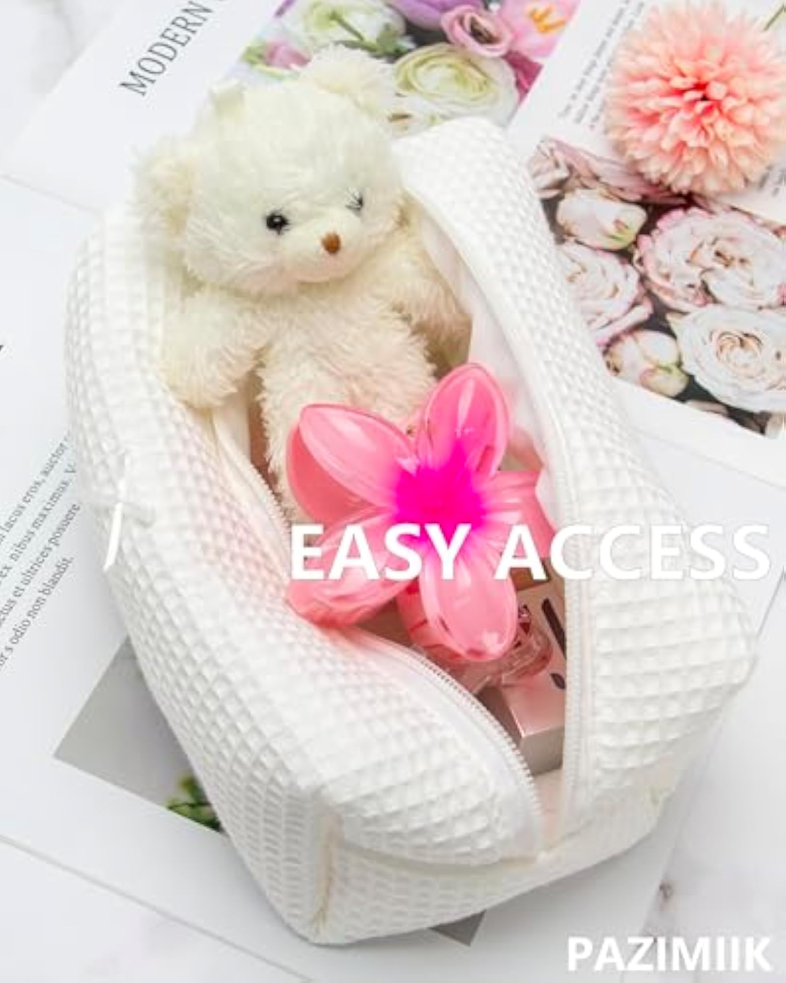 Cozy Small Aesthetic Makeup Bag for Women